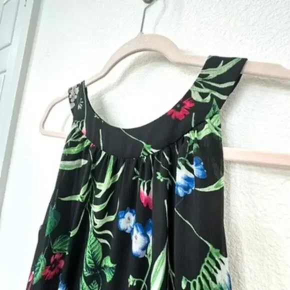 Tommy Hilfiger Floral Print Halter Midi Dress, Size 10 - Picture 3 of 8